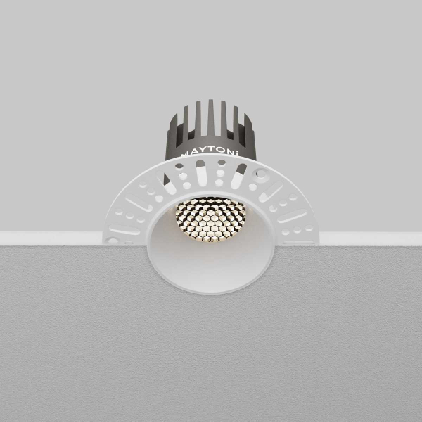 Встраиваемый светильник Maytoni Technical DL124-10W-4K-TRS-W