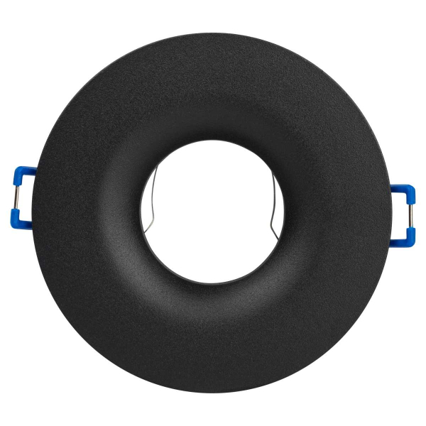 Светильник встраиваемый алюминиевый ЭРА KL105 BK под лампу MR16 GU5.3 черный Б0059792