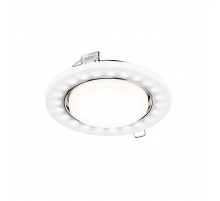 Встраиваемый светильник Hesby Lighting Aurora IP20, 15Вт + LED 4Вт, GX53, белый HSBL_0132