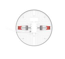 Встраиваемый светодиодный светильник Gauss Elementary Adjustable Frameless 9034460224
