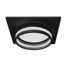 Светильник встраиваемый Feron DL503 LUNA потолочный GX53 черный квадрат 51092