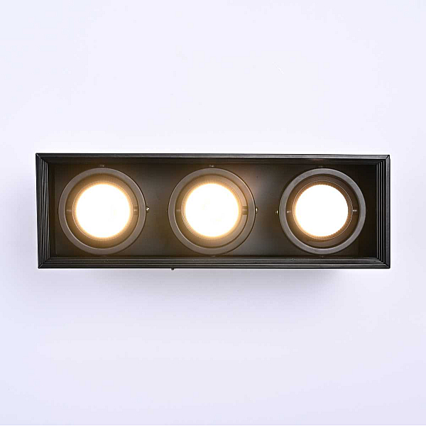 Встраиваемый светодиодный светильник Imperium Loft Lumo L3 Black 4000 321915-23