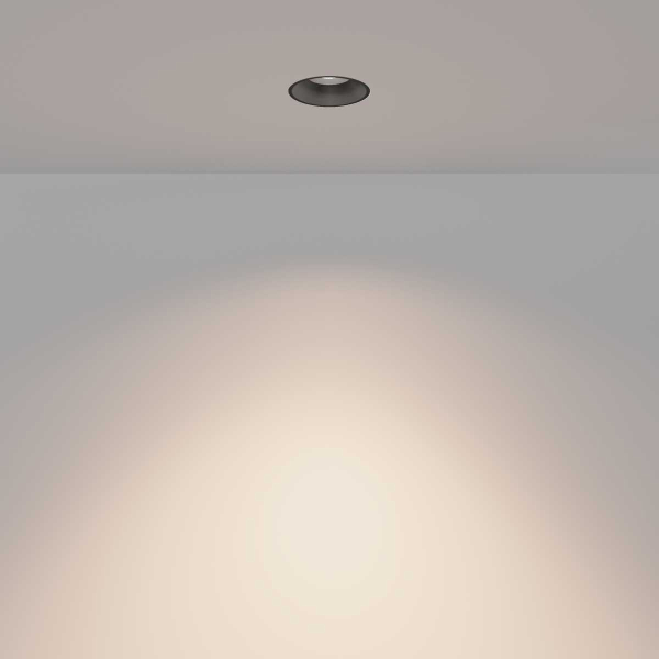 Встраиваемый светильник Maytoni Technical Downlight Mini DL059-7W3K-TRS-B