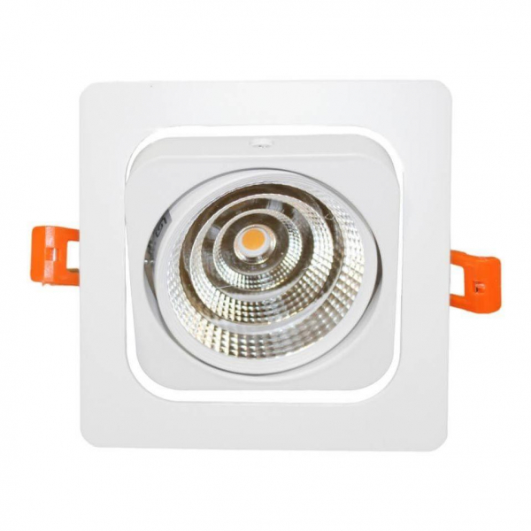 Встраиваемый светодиодный светильник Lumina Deco Fostis LDC 8065-10W WT Встраиваемый светодиодный светильник Lumina Deco Fostis LDC 8065-10W WT