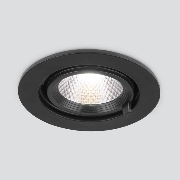 Встраиваемый светодиодный светильник Elektrostandard 9918 LED 9W 4200K черный a052456 Встраиваемый светодиодный светильник Elektrostandard 9918 LED 9W 4200K черный a052456