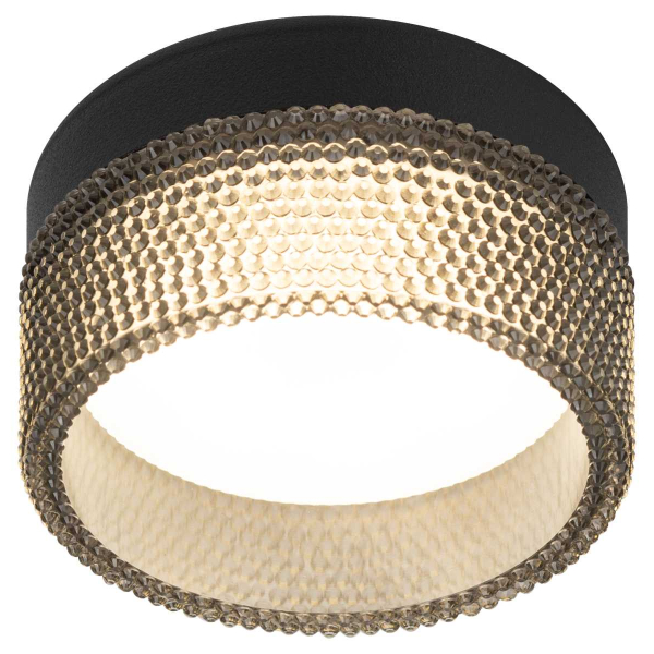 Светильник встраиваемый ЭРА DK97 BK/BK под лампу GX53 черный Б0057459