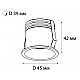 Встраиваемый светодиодный светильник Italline DL 3027 white