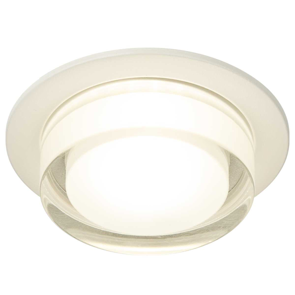 Светильник встраиваемый декоративный ЭРА DK107 WH под лампу MR16 GU5.3 белый Б0058396