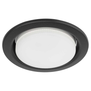 Светильник встраиваемый ЭРА KL35 SBK (к) Set 10 под лампу GX53 черный матовый с термокольцом набор 10 шт Б0071343