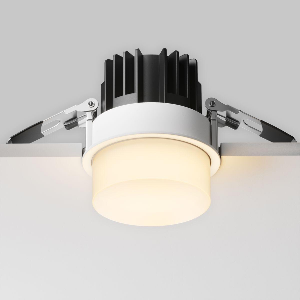 Встраиваемый светодиодный светильник Maytoni Technical Nude DL065-12W3K-W Встраиваемый светодиодный светильник Maytoni Technical Nude DL065-12W3K-W