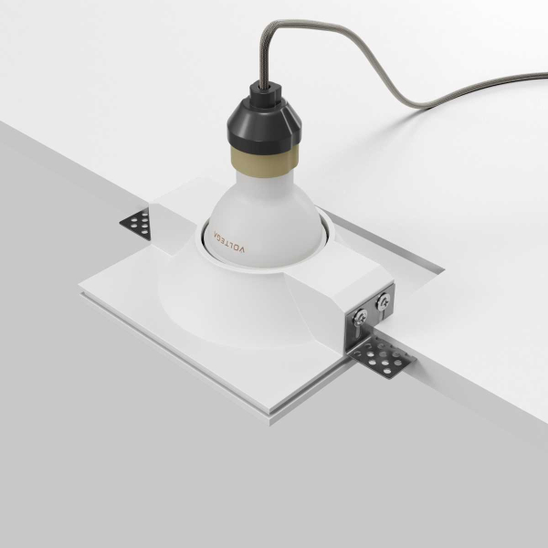 Встраиваемый светильник Maytoni Technical Downlight Gyps Modern DL129-GU10-01-W