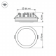 Встраиваемый светодиодный светильник Arlight LTD-95SOL-10W Day White 017990