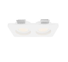 Встраиваемый светильник Maytoni Technical Gyps Modern DL002-GU10-02-W