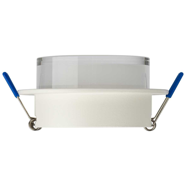 Светильник встраиваемый декоративный ЭРА DK108 WH под лампу MR16 GU5.3 белый Б0058398