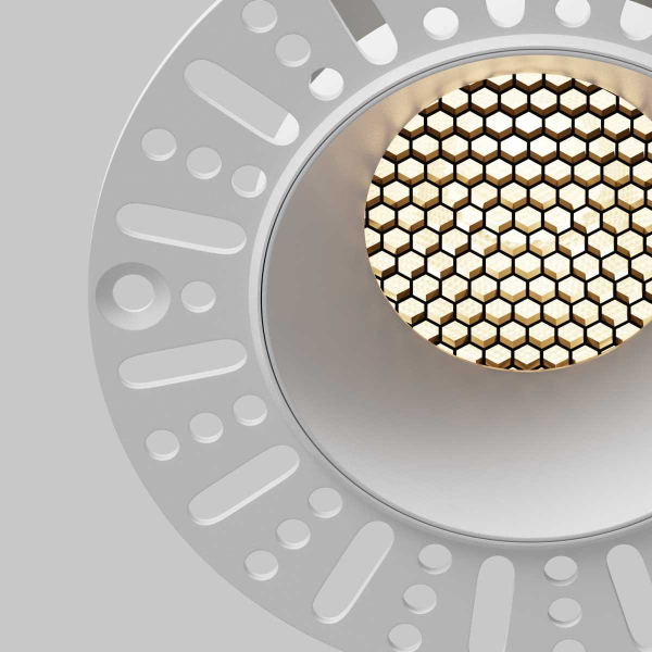 Встраиваемый светильник Maytoni Technical DL121-15W-3K-TRS-W