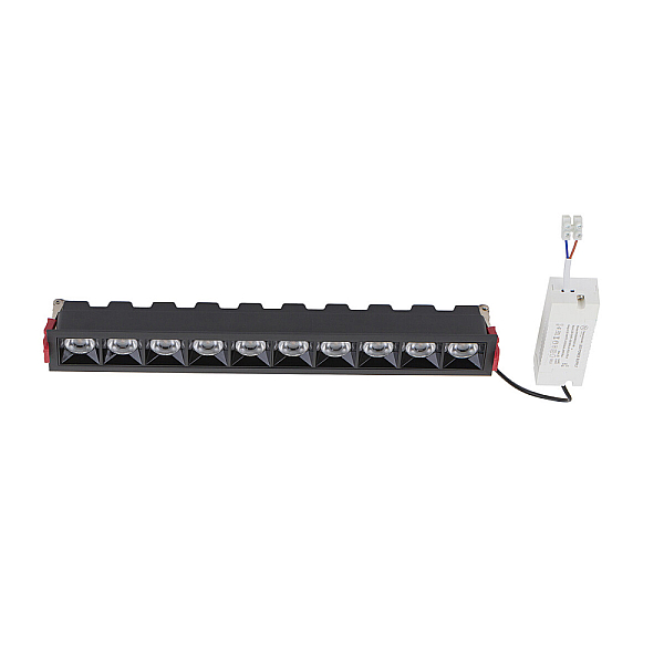 Встраиваемый светильник Nowodvorski Midi Led Black 10063