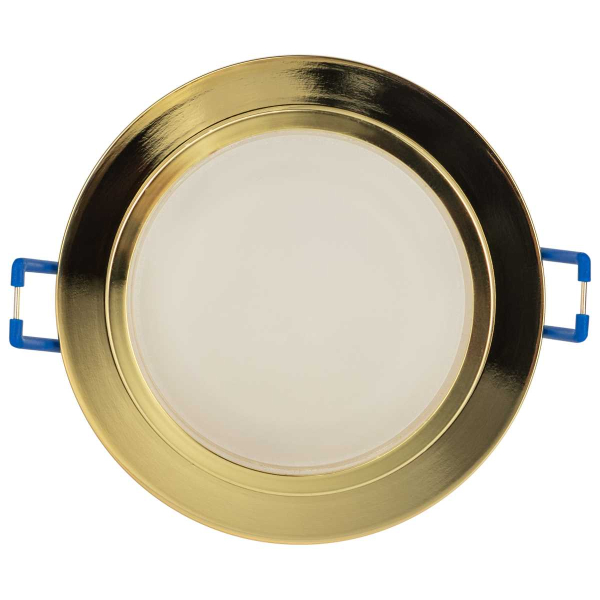 Светильник встраиваемый декоративный ЭРА DK99 GD под лампу MR16 GU5.3 золото Б0058395