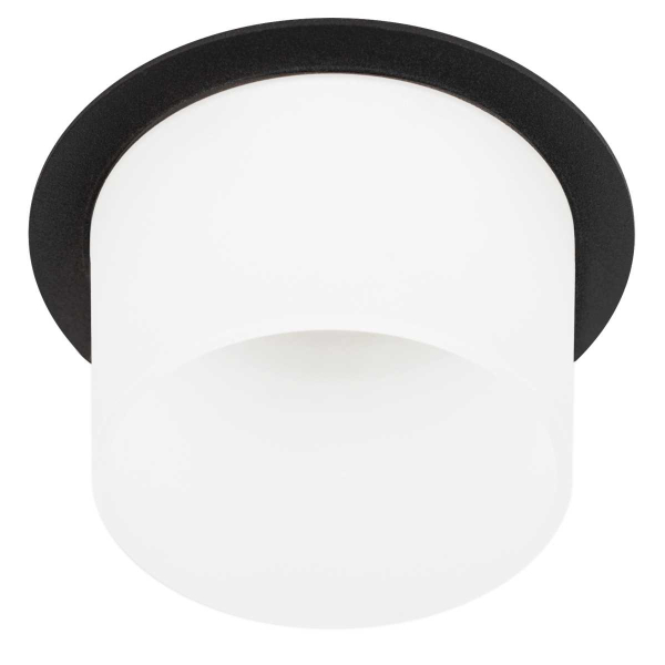 Светильник встраиваемый декоративный ЭРА DK106 BK под лампу MR16 GU5.3 черный Б0058428