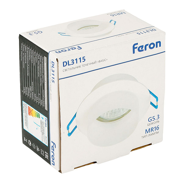 Встраиваемый светильник Feron DL3115 51935