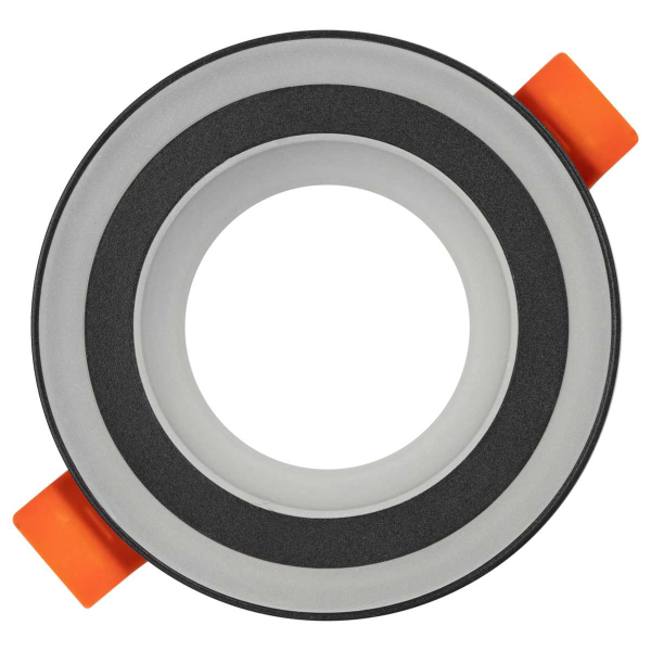 Светильник встраиваемый ЭРА DK113 BK под лампу GX53 черный Б0059788