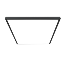 Светодиодная панель Feron AL2117 встраиваемая Армстронг 40W 6500K черный ЭПРА в комплекте 51338