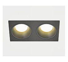 Встраиваемый светильник Italline IT08-8013 black 3000K 2 шт + IT08-8015 black