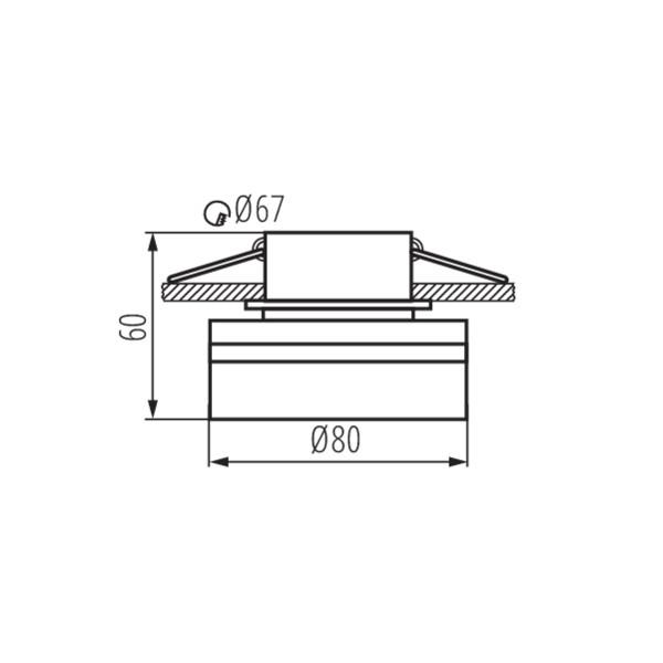 Точечный светильник Kanlux GOVIK-ST DSO-B 29237 Точечный светильник Kanlux GOVIK-ST DSO-B 29237