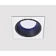 Встраиваемый светильник Italline IT08-8013 black 4000K + IT08-8014 white