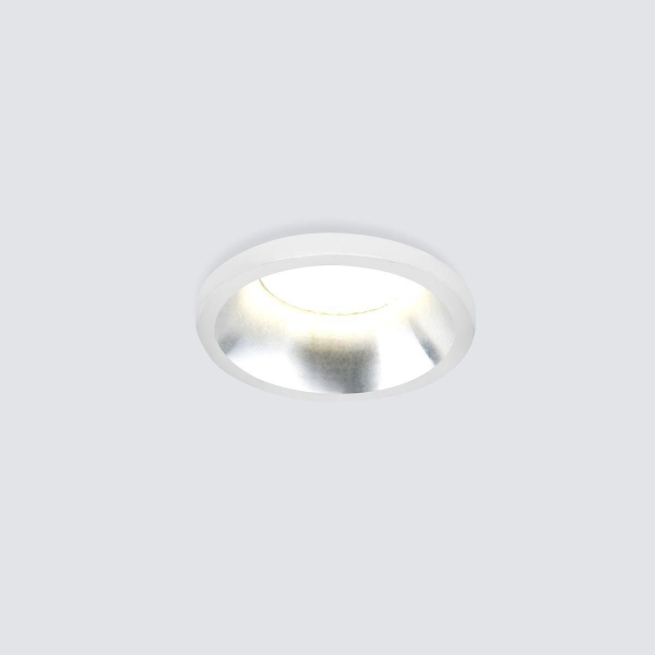 Встраиваемый светодиодный светильник Elektrostandard 15269/LED белый/сатин никель a056020 Встраиваемый светодиодный светильник Elektrostandard 15269/LED белый/сатин никель a056020