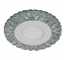 Встраиваемый светильник ЭРА с подсветкой DK LED 16 SL/WH Б0036497