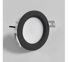 Встраиваемый светодиодный светильник Italline IT08-8018 black 4000K