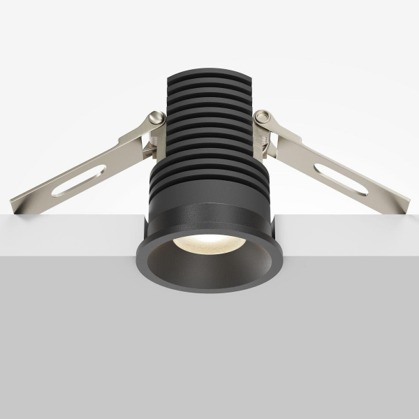 Встраиваемый светодиодный светильник Maytoni Technical Mini DL059-7W3K-B Встраиваемый светодиодный светильник Maytoni Technical Mini DL059-7W3K-B