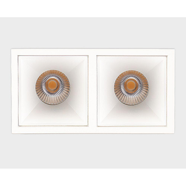 Встраиваемый светильник Italline IT06-6020 white 3000K - 2 шт. + IT06-6022 white