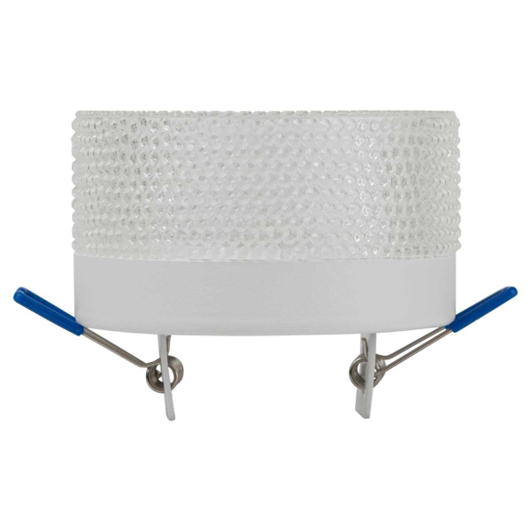 Светильник встраиваемый ЭРА DK97 WH/TR под лампу GX53 белый/прозрачный Б0057456