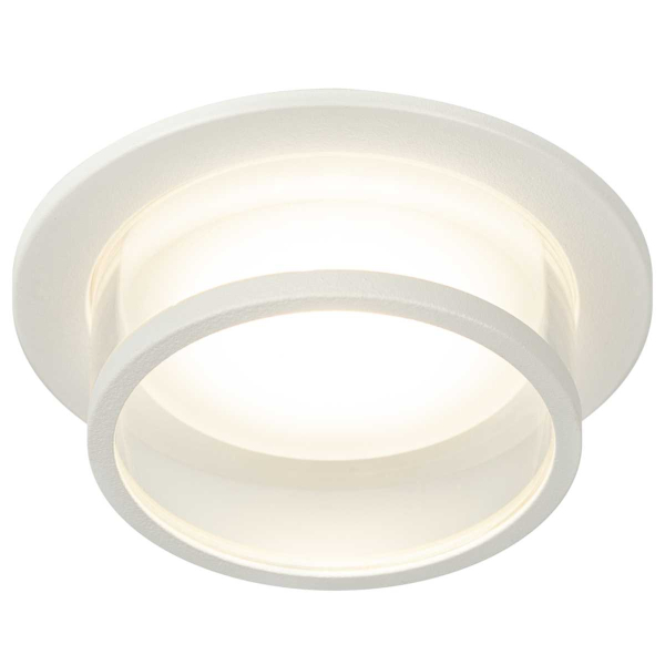 Светильник встраиваемый декоративный ЭРА DK99 WH под лампу MR16 GU5.3 белый Б0058393