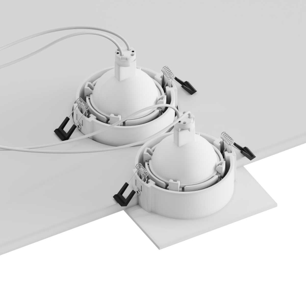 Встраиваемый светильник Hesby Lighting Hesby Bodo IP20,10Вт, GU5.3, белый HSBL_0105 Встраиваемый светильник Hesby Lighting Hesby Bodo IP20,10Вт, GU5.3, белый HSBL_0105