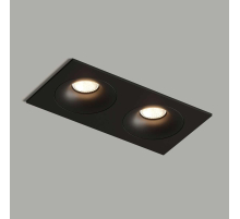 Встраиваемый светильник Denkirs Roto DK2122-BK