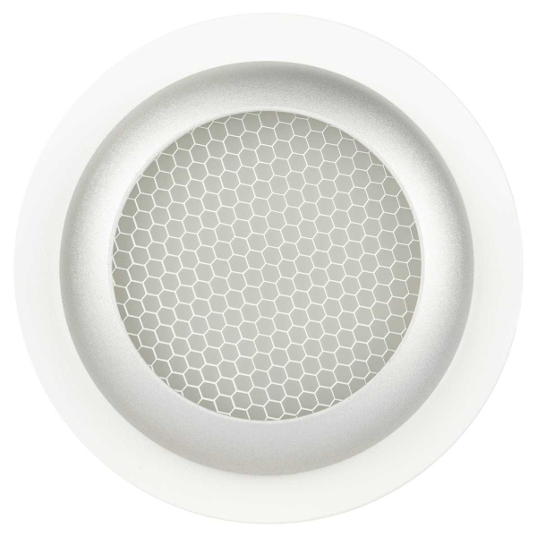 Светильник встраиваемый ЭРА KL111 WH/SL под лампу GX53 белый/серебро матовый Б0061539