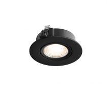 Встраиваемый светильник Hesby Lighting Hesby Atlas IP20,10Вт, GU5.3, черный HSBL_0103