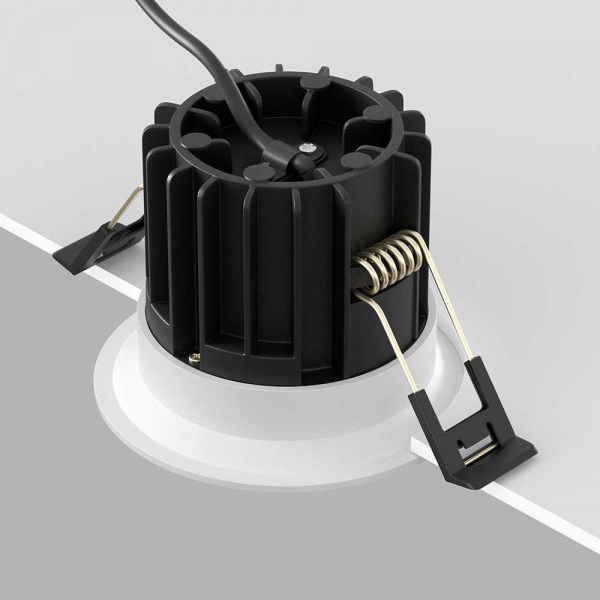 Встраиваемый светильник Maytoni Technical Round DL058-12W4K-W Встраиваемый светильник Maytoni Technical Round DL058-12W4K-W