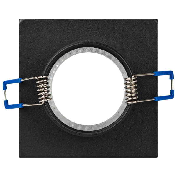 Светильник встраиваемый декоративный ЭРА DK110 BK/CL под лампу MR16 GU5.3 черный/прозрачный Б0058422