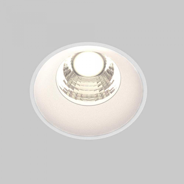 Встраиваемый светодиодный светильник Maytoni Round DL058-7W4K-TRS-W Встраиваемый светодиодный светильник Maytoni Round DL058-7W4K-TRS-W