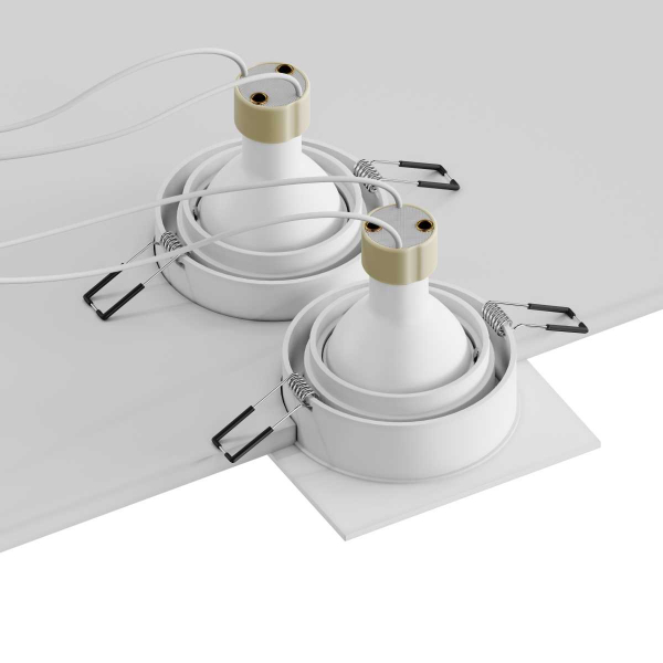 Встраиваемый светильник Hesby Lighting Hesby Eclipse IP20,15Вт, GU10, белый HSBL_0111 Встраиваемый светильник Hesby Lighting Hesby Eclipse IP20,15Вт, GU10, белый HSBL_0111