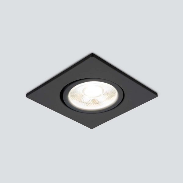 Встраиваемый светодиодный светильник Elektrostandard 15273/LED черный a056033 Встраиваемый светодиодный светильник Elektrostandard 15273/LED черный a056033