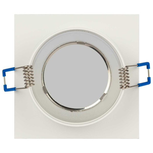 Светильник встраиваемый декоративный ЭРА DK108 WH под лампу MR16 GU5.3 белый Б0058398