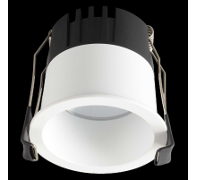 Светильник встраиваемый Crystal Lux CLT 082C1 WH 3000K