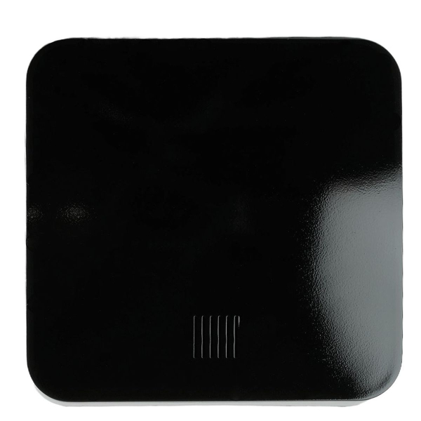 Выключатель одноклавишный Stekker София с подсветкой черный MSW10-11-20-02 49292