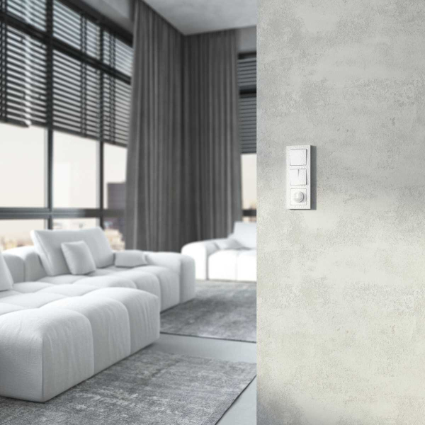 Выключатель Werkel Hammer одноклавишный проходной белый W1212001 4690389162039