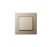 Выключатель одноклавишный Liregus Epsilon антрацит 28-3003