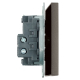 Выключатель 1-клавишный (механизм), Stekker, 250В, 10А Эмили, RSW10-5103-09, антрацит, soft touch 49917